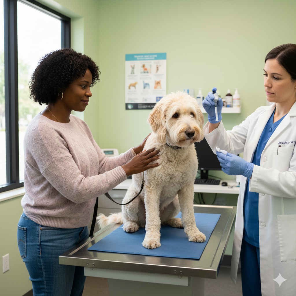 PETsperity vaccination reminder illustration